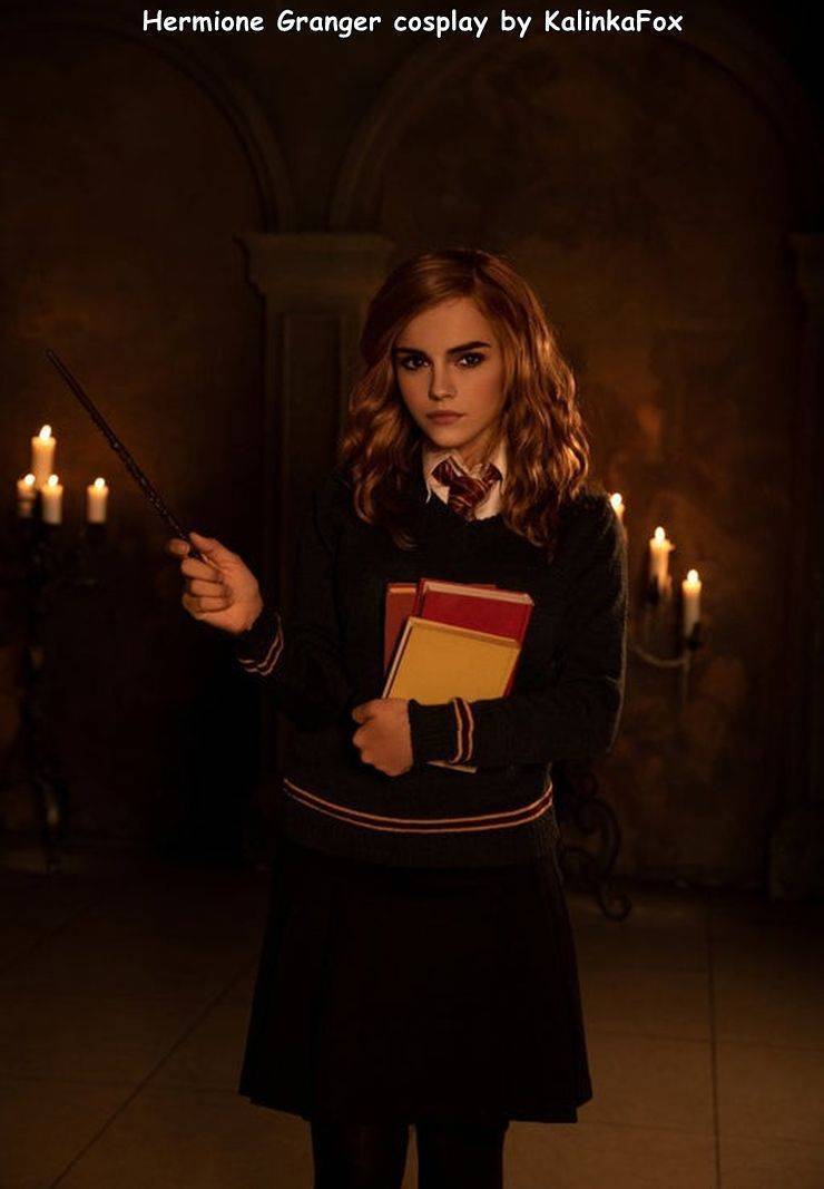 funny photos - kalinka fox hermione - Hermione Granger cosplay by KalinkaFox