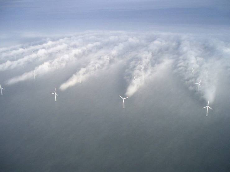 random photos and cool pics - horns rev wind farm