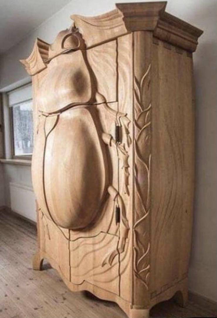 beetle wooden cabinet