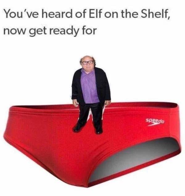 you ve heard of elf on a shelf - You've heard of Elf on the Shelf, now get ready for speedo