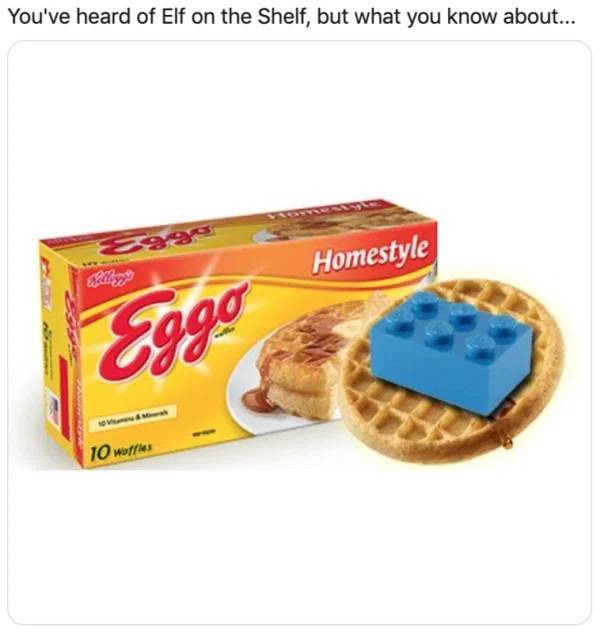 eggo waffles - You've heard of Elf on the Shelf, but what you know about... Homestyle Eggo 10 waffles