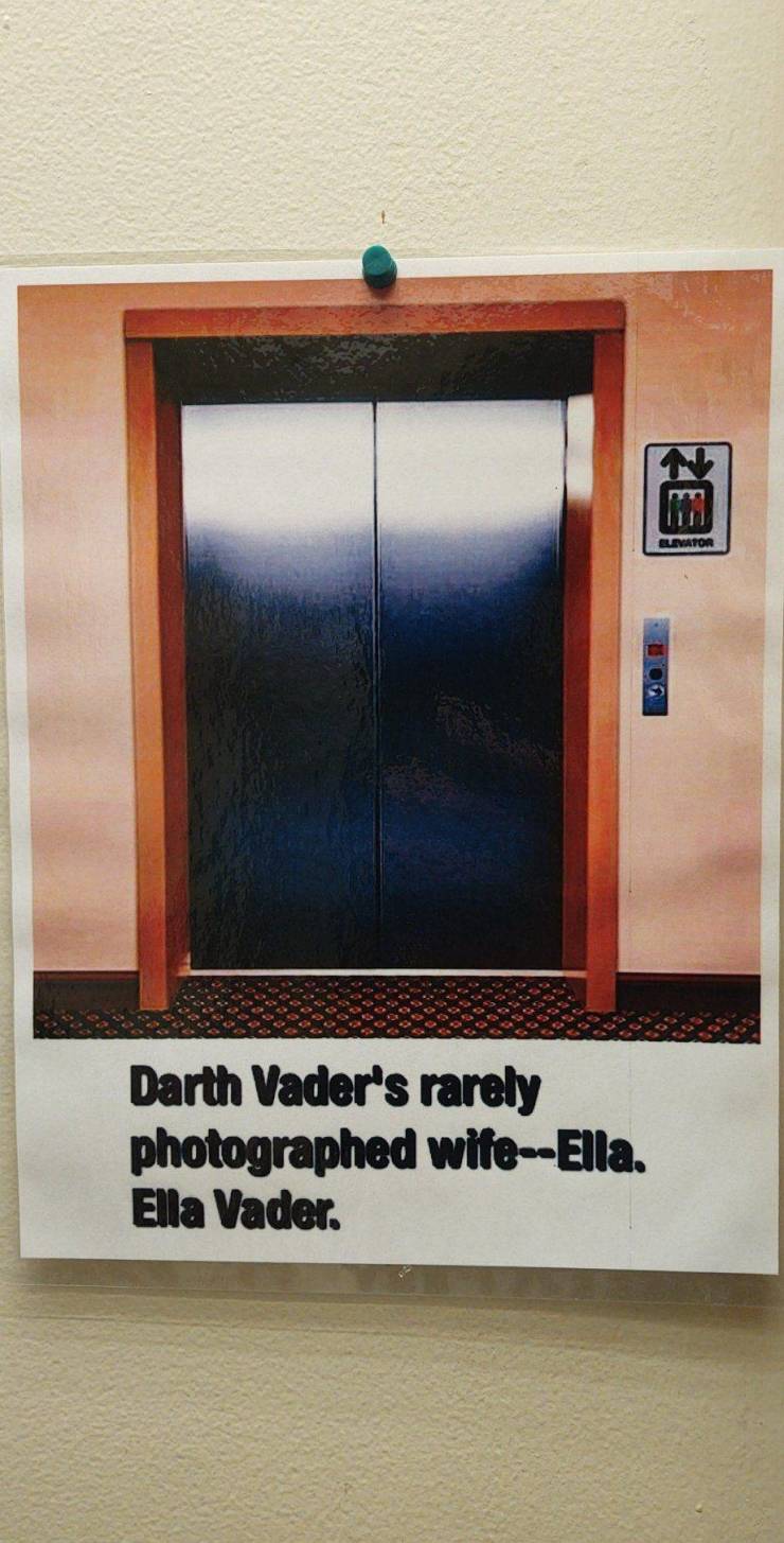 darth vaders rarely photographed wife - Lator Darth Vader's rarely photographed wifeElla. Ella Vader.