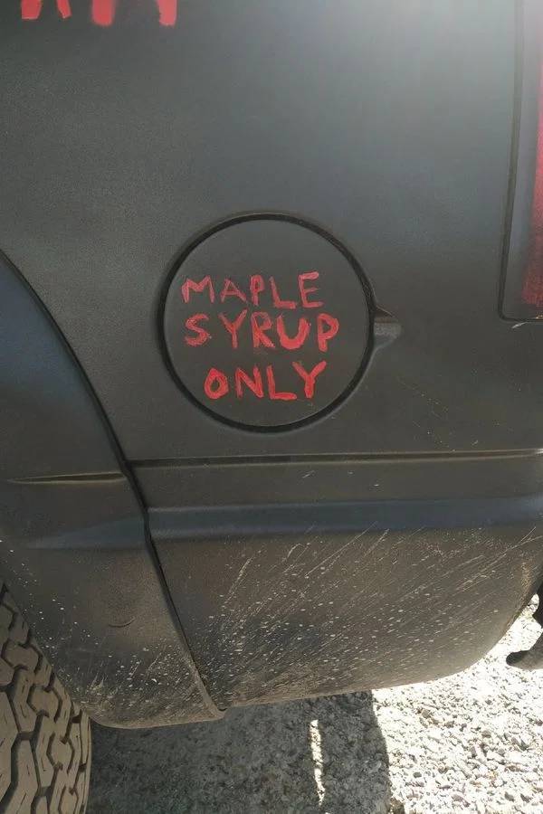 vehicle door - Maple Syrup Only und
