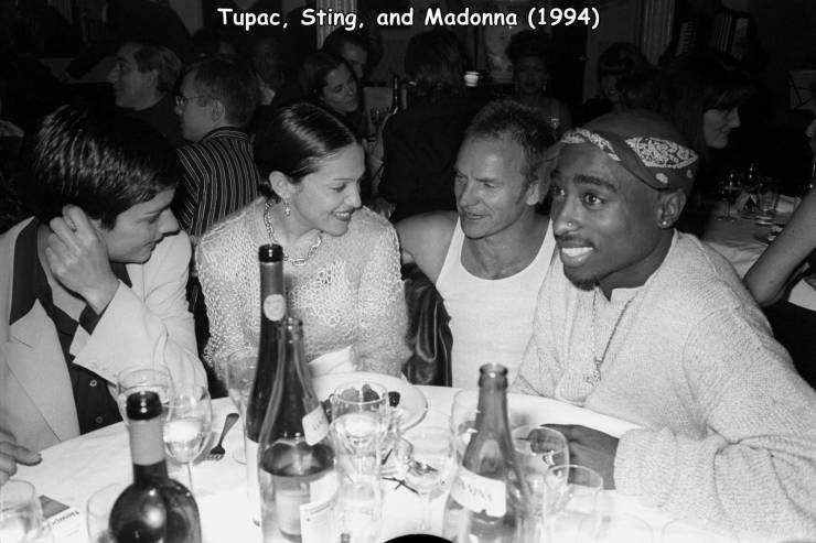 2pac and madonna - Tupac, Sting, and Madonna 1994