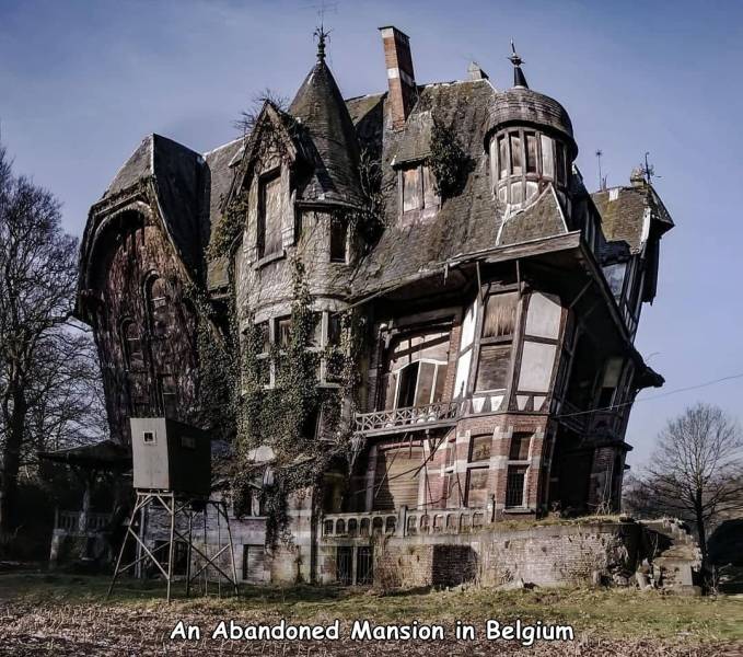 munsters house - Nxx An Abandoned Mansion in Belgium