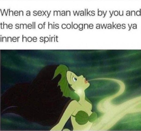 perfume hoe meme - When a sexy man walks by you and the smell of his cologne awakes ya inner hoe spirit