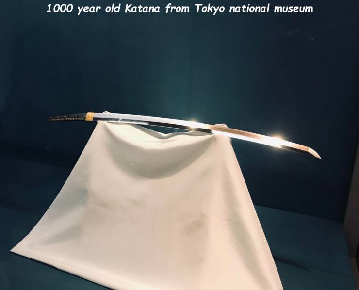 1000 year old katana - 1000 year old Katana from Tokyo national museum