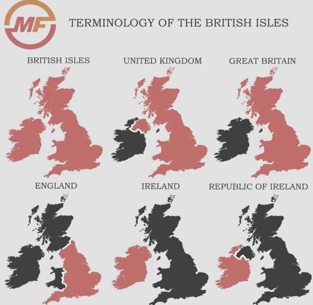 map of uk - Me Terminology Of The British Isles British Isles United Kingdom Great Britain England Ireland Republic Of Ireland