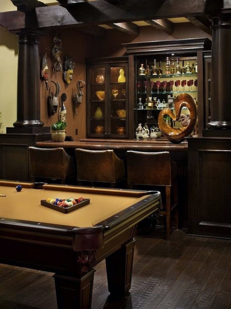 spanish style game room