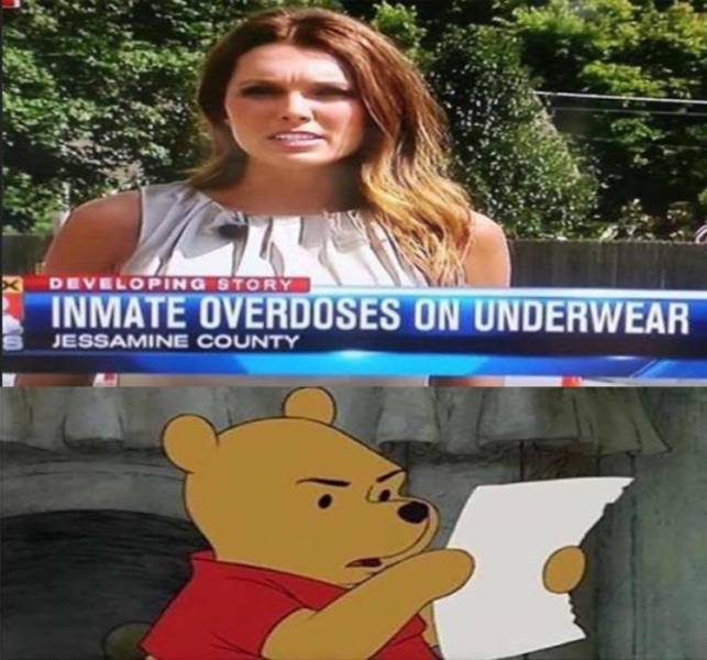 pea meme - Developing Story Inmate Overdoses On Underwear Jessamine County