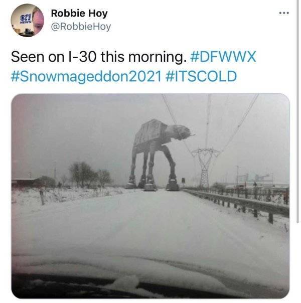 46 Memes About Texas And Snow