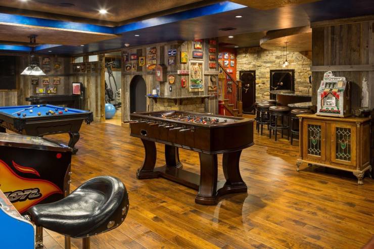 man cave game room - |||