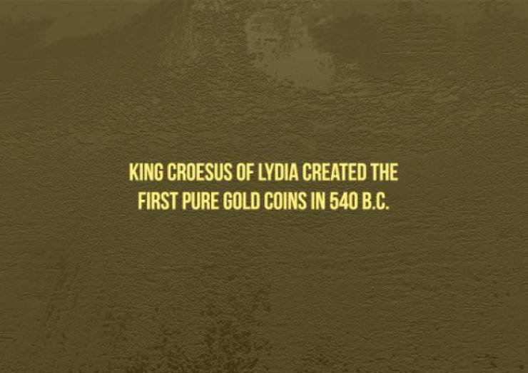 computer wallpaper - King Croesus Of Lydia Created The First Pure Gold Coins In 540 B.C.