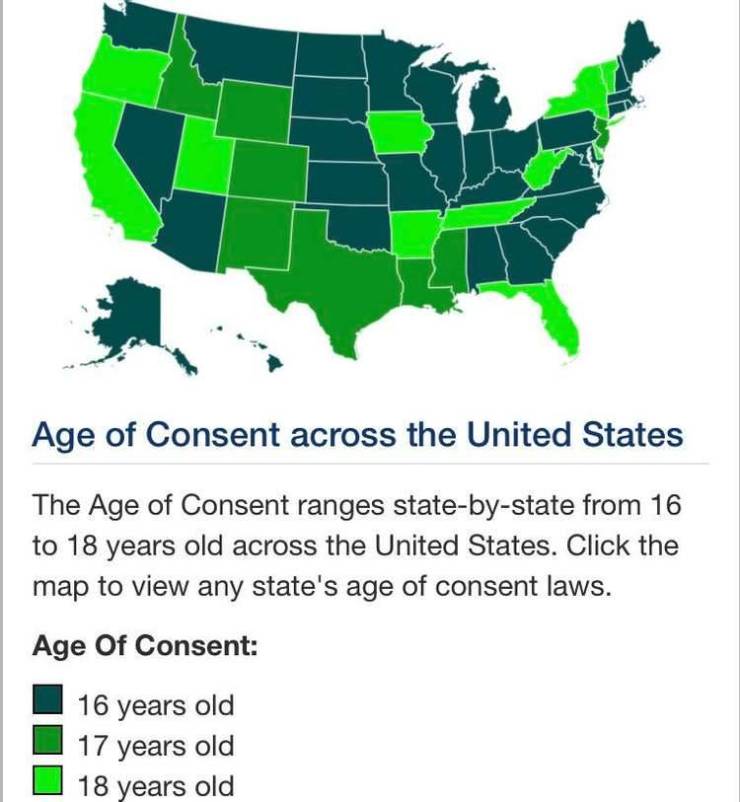 pa quarantine list - Age of Consent across the United States The Age of Consent ranges statebystate from 16 to 18 years old across the United States. Click the map to view any state's age of consent laws. Age Of Consent 16 years old 17 years old 18 years 