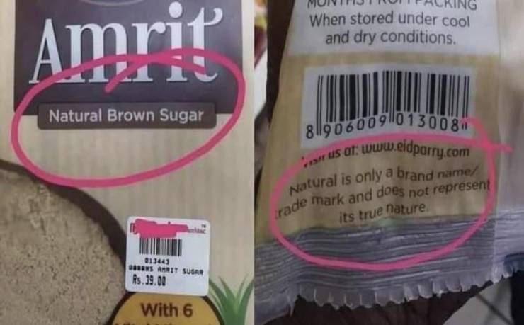 viral pics - amrit natural brown sugar memes - When stored under cool and dry conditions. Amrit Natural Brown Sugar 8ll906009 013008 por us at Natural is only a brand name trade mark and does not represent its true nature. 013443 anan Arit Sugar Rs. 39.00