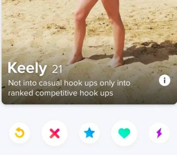 not into casual hookups more into ranked competitive hookups - Keely 21 i Not into casual hook ups only into ranked competitive hook ups G