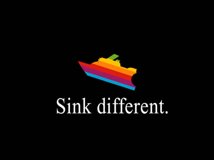 computer wallpaper - Sink different.