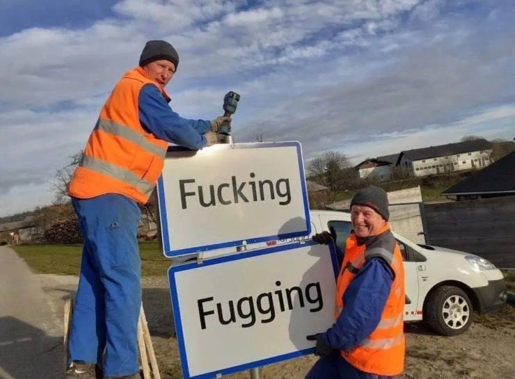 awesome pics - fugging austria meme - Fucking Fugging