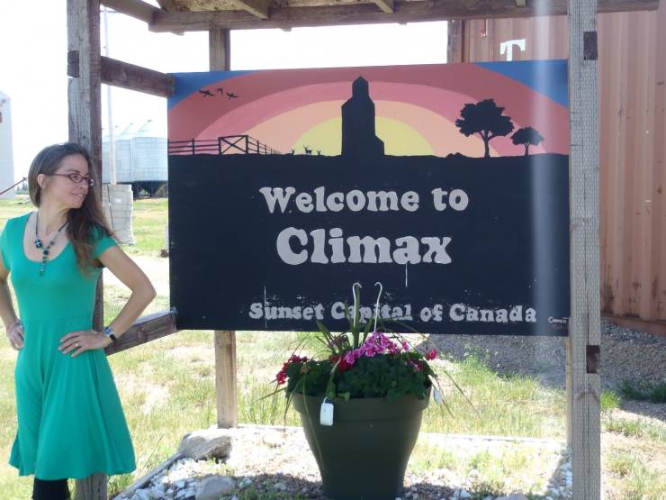 climax saskatchewan - Welcome to Climax Sunset capital of Canada slmset odohrad Cane