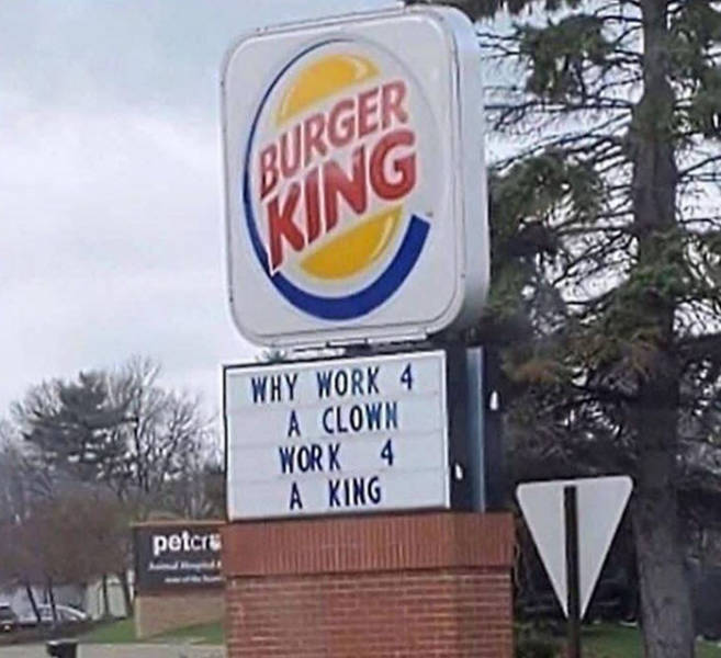 35 Fast Food Signs Serving a Side of WTF - Funny Gallery