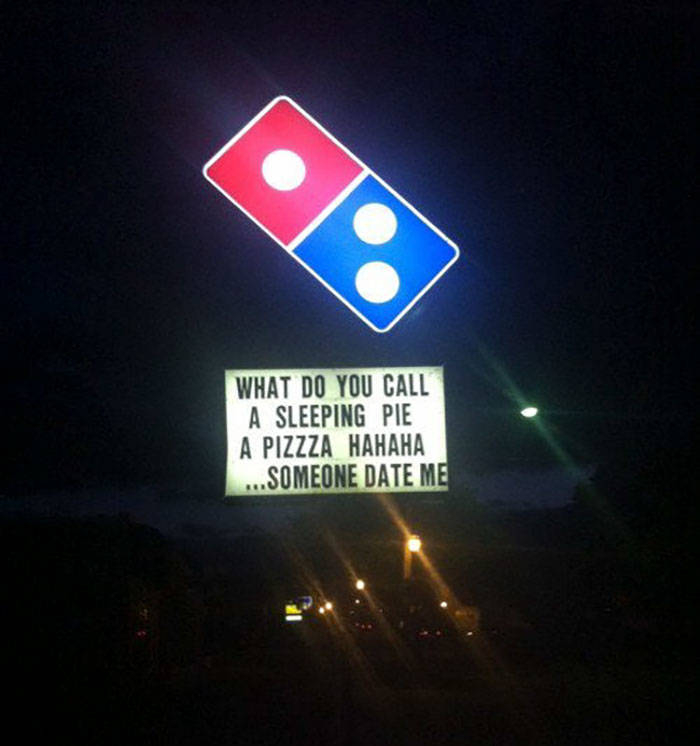 dominos pizza meme - What Do You Call A Sleeping Pie A Pizzza Hahaha ...Someone Date Me