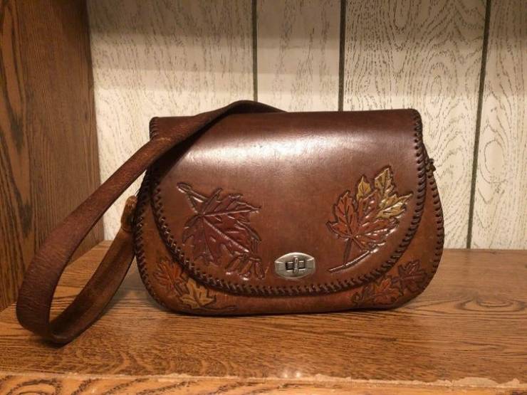 “$6 handmade leather purse. Win-win!”