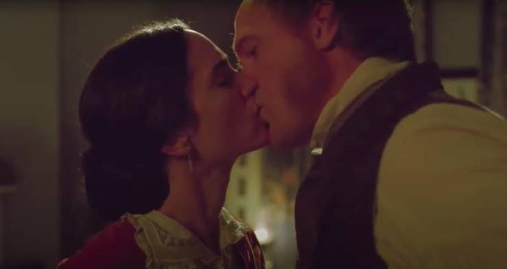 Spouses Jennifer Connelly and Paul Bettany played Emma Darwin and Charles in Creation.The actors met on the set of A Beautiful Mind.