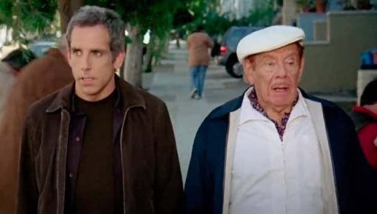 Ben Stiller and his dad, Jerry, played Eddie and Doc Cantrow in The Heartbreak Kid.