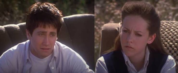 And Jake Gyllenhaal and his sister, Maggie, played Donnie and Elizabeth Darko in Donnie Darko.