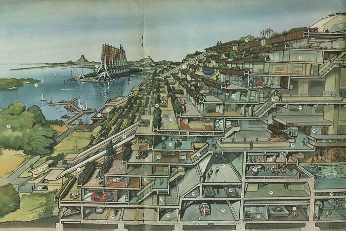 Futuristic Netherlands, Drawn In 1970