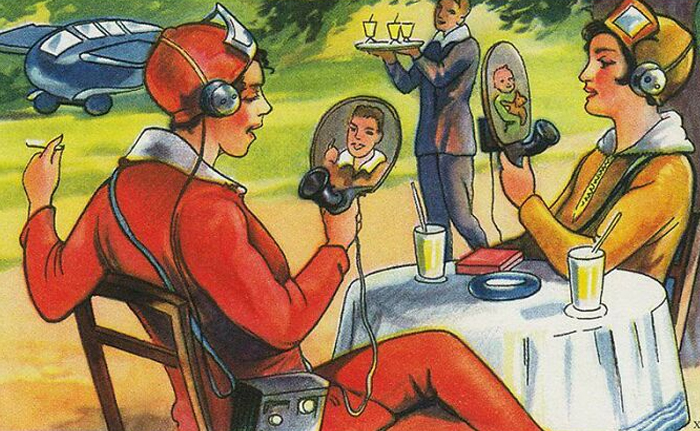 “An Artists Depiction Of The Future, Painted In 1930”