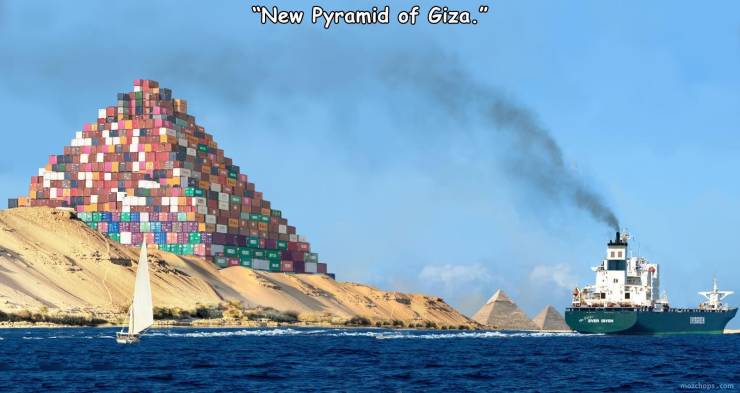 water transportation - "New Pyramid of Giza." Wochops.com