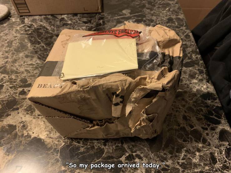 random pics and funny memes - military - Beau "So my package arrived today.