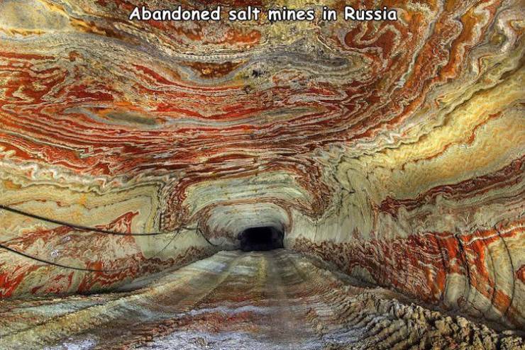 carnallite mines - Abandoned salt mines in Russia