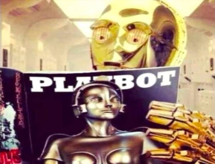 c3po playbot - Pllbot Le