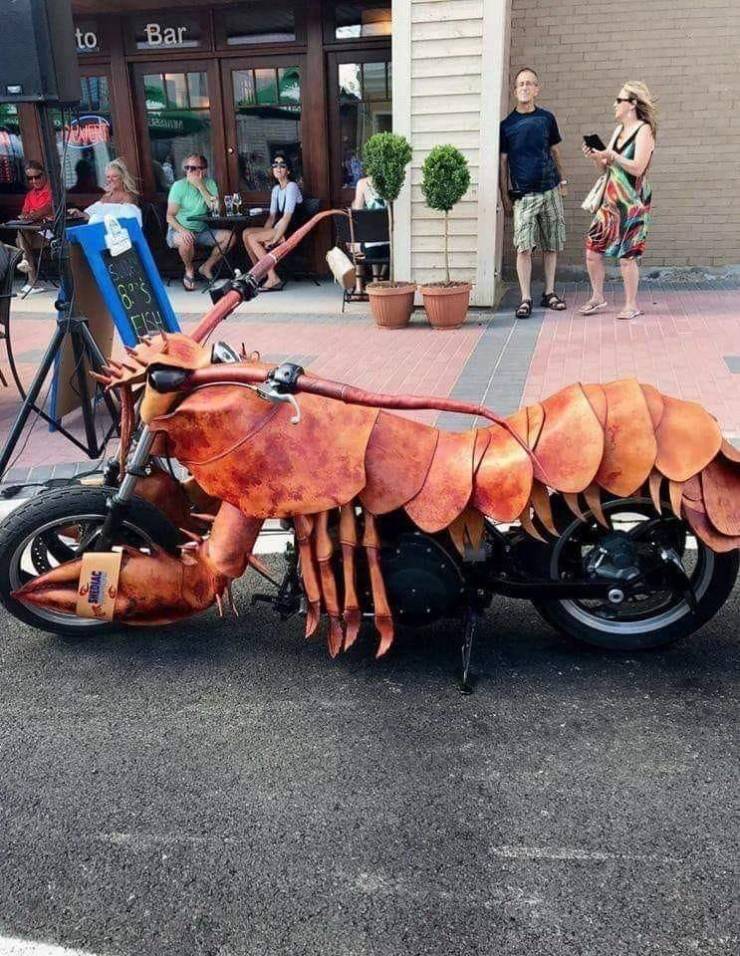 lobster motorcycle - to Bar Shediac