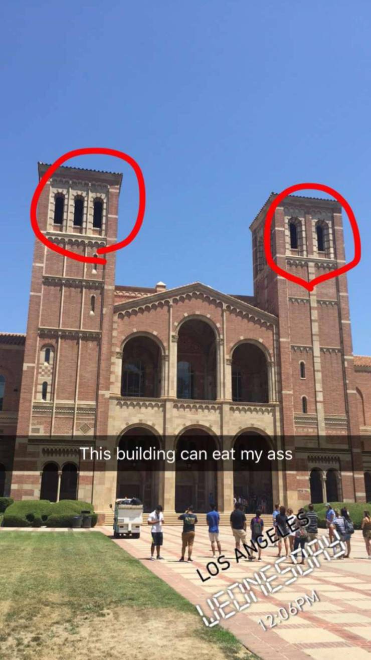 university of california, los angeles, royce hall - building can eat my ass Los Angeles Wednesday Pm