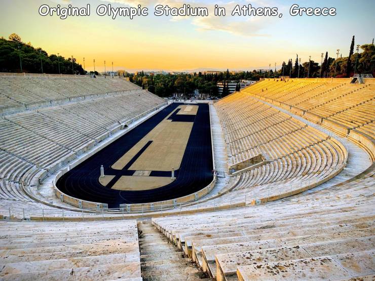 national garden - Original Olympic Stadium in Athens, Greece