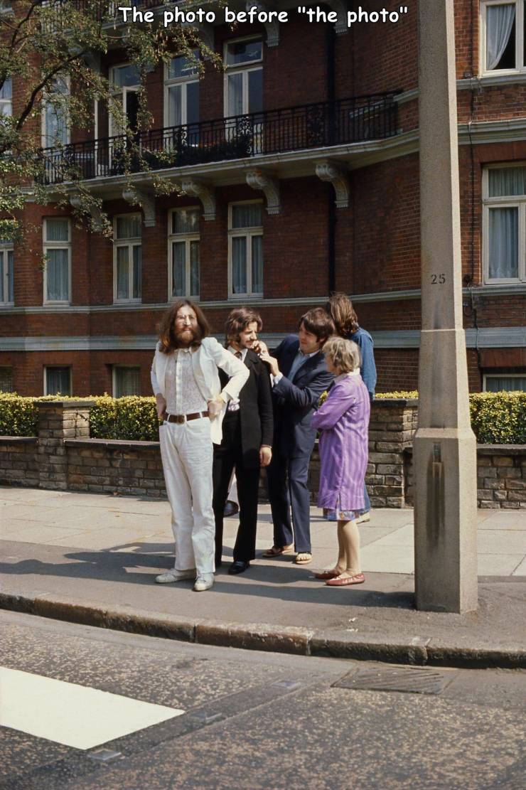 abbey road (street) - The photo before "the photo" 25
