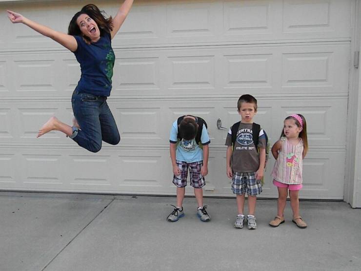 random funny and wtf pics - kids going back to school