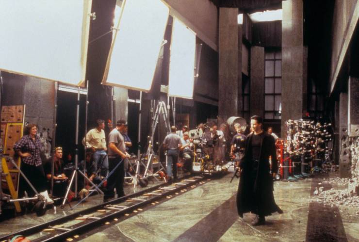 matrix behind the scenes