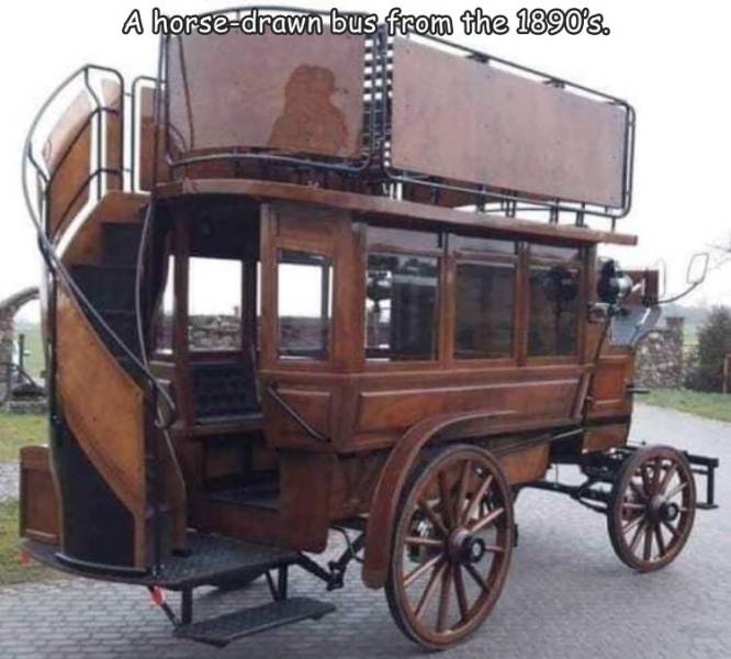 cool random pics - coyaltix double decker pk4 - A horsedrawn bus from the 1890's.