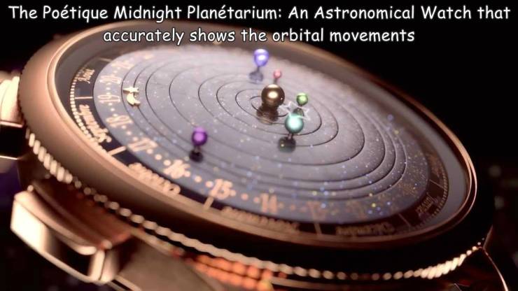 funny pics - van cleef and arpels planetarium watch
