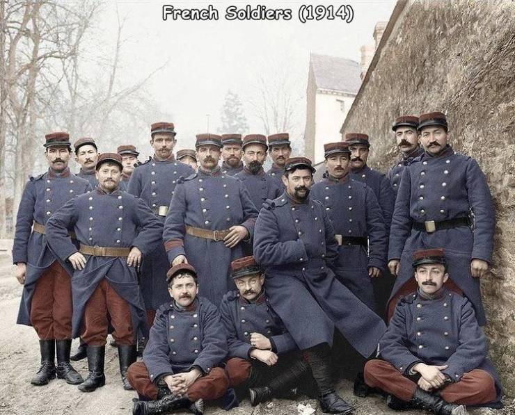 ww1 french - French Soldiers 1914