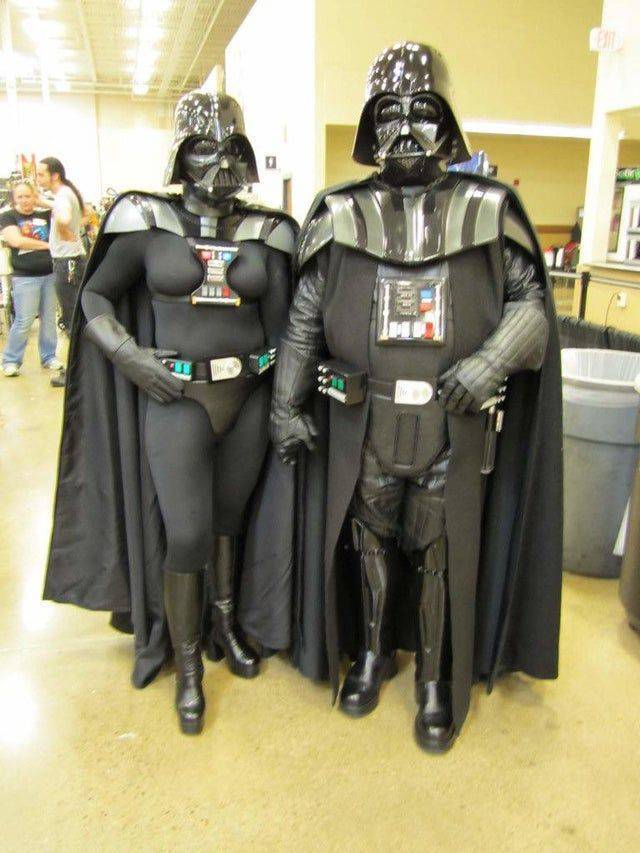 mr and mrs vader