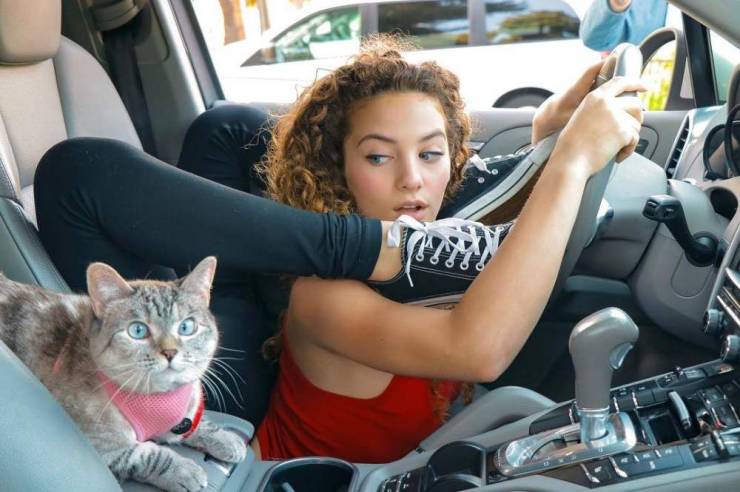 funny images - sofie dossi contortion