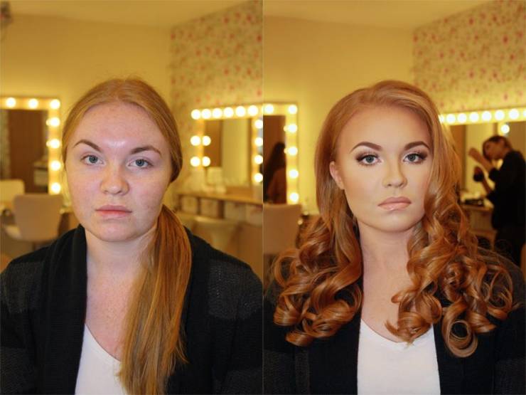 before and after makeup extreme
