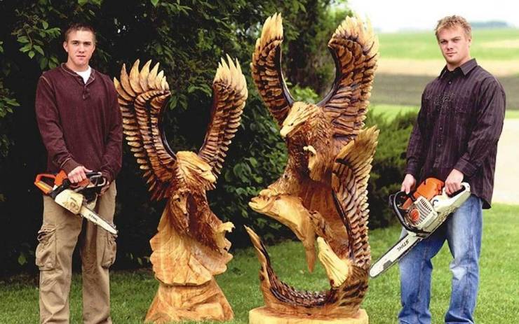 chainsaw carving - Ste 13