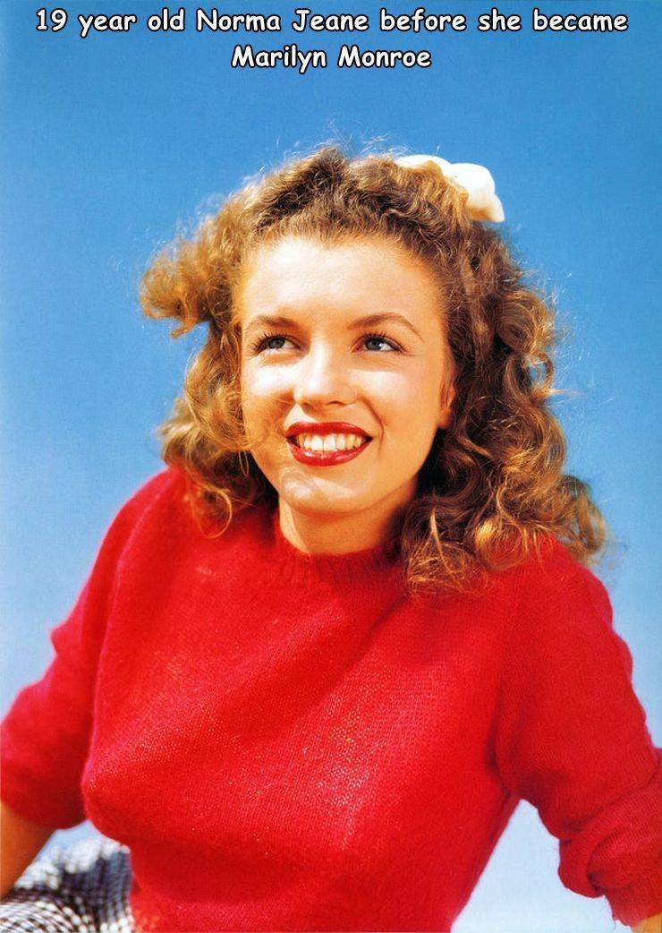 cool random pics - norma jean andre de dienes - 19 year old Norma Jeane before she became Marilyn Monroe