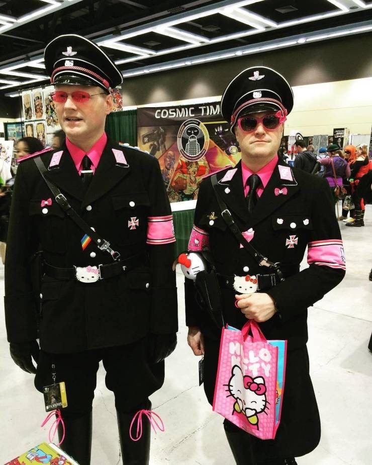 funny pics - cool randoms - hello kitty nazi uniform - Cosmic Tim On E html